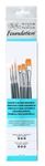 Winsor & Newton 5295015 Foundation Brush Set (Pack of 6)