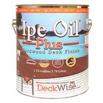 DeckWise Ipe Oil Plus Hardwood Deck Semi-Transparent 100 VOC Natural Finish (1-Gallon)