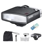 GODOX Lux Junior Retro Camera Flash GN12 6000K±200K On-Camera Flash Speedlite, Speedlight Compatible with Sony Nikon Fujifilm Olympus Cameras