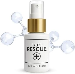 Foot Rescue 30ml Numbing Spray - Relieve Fatigue from High Heels, Travel & Sports - Aloe, Eucalyptus, Menthol, Witch Hazel Infusion for Instant Soothing Comfort - Compact Bottle Sprayer