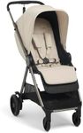 Mamas & Papas Libro, Lightweight Travel Stroller, Buggy, One Handed Fold, Compact Storage, Lie-Flat Seat, Newborn to 4 Years, Morell