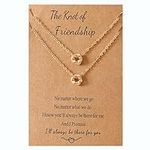 Friendship Matching Necklaces for Best Friend Birthday Graduation Christmas Gift for Best Friends Necklaces for 2 Girls Long Distance Relationship Friendship Gifts for Womens Knotted Necklace