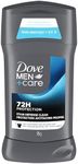 Dove Men+Care Antiperspirant Stick, Stain Defense Clean, Anti-White Marks, for 72-hour Sweat and Odour Protection, 76g