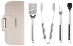 LE CREUSET Set of 4 Stainless Steel