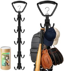 Chinrose Hockey Equipment Drying Rack with 5 Rotatable Hooks