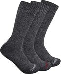 Timberland Women's Ribbed Marled Boot Socks (3 Pairs), Black Multi, One Size