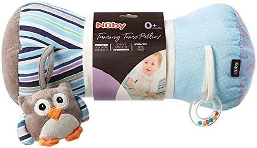 Nuby - Coussin de stimulation pour bébé - Activités de développement amusantes - 0+ mois