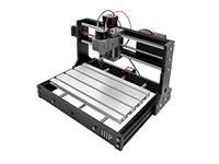 Monoprice Benchtop CNC Router Kit, 3 Axis Engraving and Milling, Engrave or Mill Raw Materials Such As Soft Metals, Wood, Plastic, Acrylic, PVC and PCB to Create Crafted Products