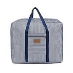 Waterproof Thick Large Storage Bag 600D Oxford Organizer Travel Luggage Bag For Blankets, Duvet,Pillows, Clothes Moving Home (Blue, Medium)