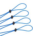 Oumers Swim Goggle Bungee Straps (4-Pack), Adjustable Swimming Goggle Straps with Speed Adjust Cord Lock Clamp Suit Racing Goggles Anti Fog Racing Kids Goggles for Men, Women and Children