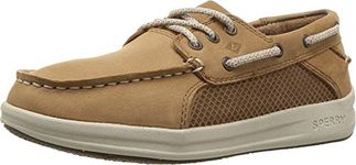 Sperry Kids Boys Gamefish Boat Shoe, Dark Tan, 3 M US