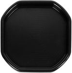 Octagonal Black Mixing Tray Plastic Tuff Spot Board Sand Water Kids Messy Summer Activities (Black)