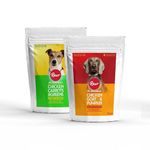 Rawr4dogs Freeze-Dried Dog Food, 2 Recipe Combo, Chicken + Goat + Pumpkin & Chicken + Carrots + Greens Recipe, Pack Of 500Gms Each, Makes Upto 3X Meals By Adding Water, All Life Stages