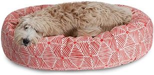 Majestic Pet 24" Charlie Salmon Sherpa Bagel Bed