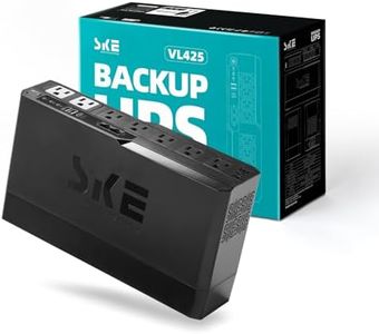 SKE 425VA/240W UPS Battery Backup & Surge Protector for Computer UPS Uninterruptible Power Supply UPS Phoenix VL425