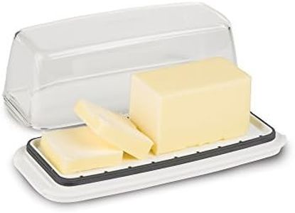 Progressive International ProKeeper Butter Container (White, Single)