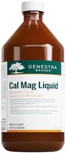 Genestra Brands - Cal Mag Liquid - Calcium-Magnesium Supplement - 450 ml Liquid - Natural Mint Flavour