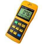 3-Axis Gauss EMF ELF Meter Detector, Electromagnetic Field Radiation Intensity 20/200/ 2000 mG & uT, Frequency 30~2000 Hz, Handheld Portable Gauge for Microwave Computer Monitor Power Line