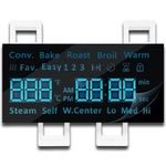 PROPART New Upgraded DE07-00129A LED Display Board, Compatible with Samsung Electric Range - Oven/Stove, Better Than Oem Quality, Fits Model NE59J7630SB/AA NE59J7630SG/AA NE59J7630SS/AA NE59J7630SW/AA