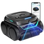 2025 WYBOT C2 Vision Cordless Pool Cleaner Robot for Inground Pools with AI Camera, 8 Mode Robotic Pool Cleaner, Utra-fine Filtration, Powerful Suction, Wall Climbing, Waterline Cleaning, Black