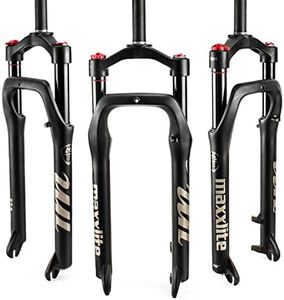 STRTG Fourche Avant Fat Bike 20 26 Pouces * 4.0 Pneu Neige ATV Version Pression d'air Fourche Électrique B,26 inches