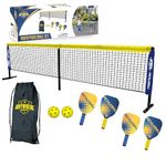 Ultimate Youth Pickleball Set with Net, Paddles, and Balls - Start Playing Pickleball Today with This Complete Junior Kit for Boys and Girls Ages 5 to 12