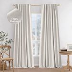 MIULEE 100% Blackout Curtains 84 in