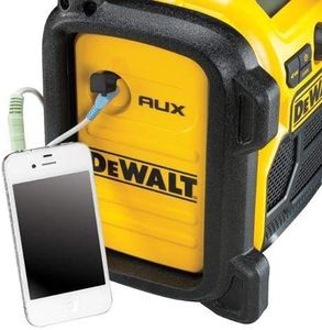 DeWALT Jobsite Radio – Compact Portable Worksite Speaker