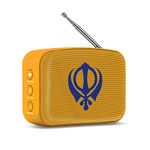 Saregama Carvaan Mini 2.0 Gurbani- Music Player with Bluetooth/FM/AM/AUX (Saffron Orange)