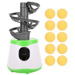 Kid Beginners Pong Automatic Machine, 10 Balls Table Tennis Trainer Balls Launcher Training Machine Table Tennis Robot