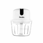 BlendLife Mini Electric Chopper,One-Touch Operation,Stainless Steel Blades,Perfect For Mincing Veggies,Garlic,Meat,Nuts,Rechargeable,Compact&Powerful (350Ml,45 Watts 1-Year Warranty - White)