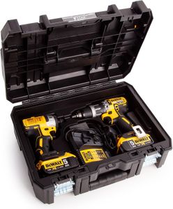 DeWalt 18V XR Combi Drill & Impact Driver Kit – Cordless Power Tools