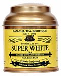 Sancha Tea Boutique, Super White Tea, 25g Silver Needle White Tea Buds, Rare Loose Leaf White Tea from Darjeeling, Himalayan Harvest