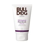 BULLDOG SKINCARE - Oil Control Face Scrub For Men | Exfoliating Charcoal Scrub | 125 ml