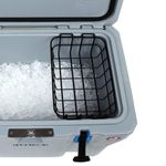 Cooler Basket for Lifetime 77 Qt, Lifetime 115 Qt Cooler, or Ozark Trail 73 Quart Ice Chest - Wire Rack Mounts Inside Cooler - Lifetime Cooler Accessories - Ozark Trail Cooler Accessories