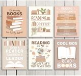 6 Boho Reading Posters For Classroo