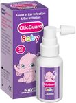 NAVEH PHARMA Otic Guard Baby - Natural Ear Spray Drops | Organic Herbal Sweet Oil Blend 3 in 1| Itchy Ear, Swimmer's Ear, & Ear Wax Removal | Clogged Ears | 1 Fl Oz