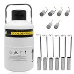 CGOLDENWALL 10L Cryogenic Container Liquid Nitrogen Tank Ln2 Tank