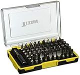 Titan 16061 Screwdriver Bit Set, 61-Piece