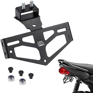 KEMIMOTO Motorcycle Fender Eliminator Compatible with Navi Fender Eliminator Kits 2022 2023 2024 2025 Motorcycle License Plate Bracket Holder Tail Tidy