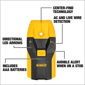 DEWALT Stud Finder – 3/4 Inch Wall Scanner