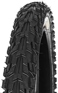 FITTOO Bike Bicycle Tire, Mountain Bike Rubber Tire, 26in, Great Traction, Fast Rolling, Long Lasting, Black with Carbon Steel Beads