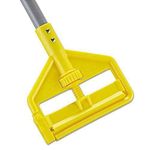 Rubbermaid Commercial Products Invader 54" Fiberglass Wet Mop Handle, Yellow