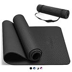 CAMBIVO Extra Thick Yoga Mat for Wo