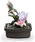 ORE International 11-Inch Hummingbird Table Fountain