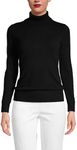 Lands' End Womens Cashmere Turtlene