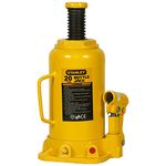 STANLEY ST92001 CE Hydraulic Bottle Jack-20 Ton Lifting Capacity (ST92001CE)