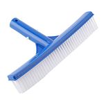 Pool Brushes, 10in Plastic Brush Head for Cleaning Dirt Moss of Swimming Pool, Pond, Spa, Hot Spring, Tubs, Walls, Tile, Floors