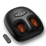Snailax Shiatsu Foot Massager Machine, 2026 Shiatsu Foot Massager with Remote Control, Deep Kneading, Compression, Vibration, Multi-Massage Modes, Gifts for Women Men