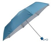 Sun Umbrella S-Series Ladies 3 Fold UV Protective (Steel Blue)